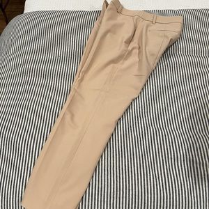 Women’s Express brand mid rise camel colored slacks